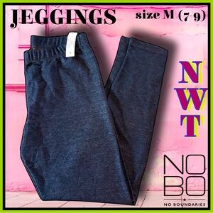 NWT NOBO stretchy jean leggings = JEGGINGS